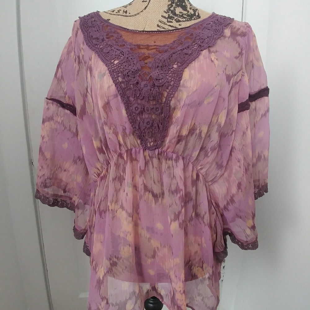 Women's Free People Boho Top Large